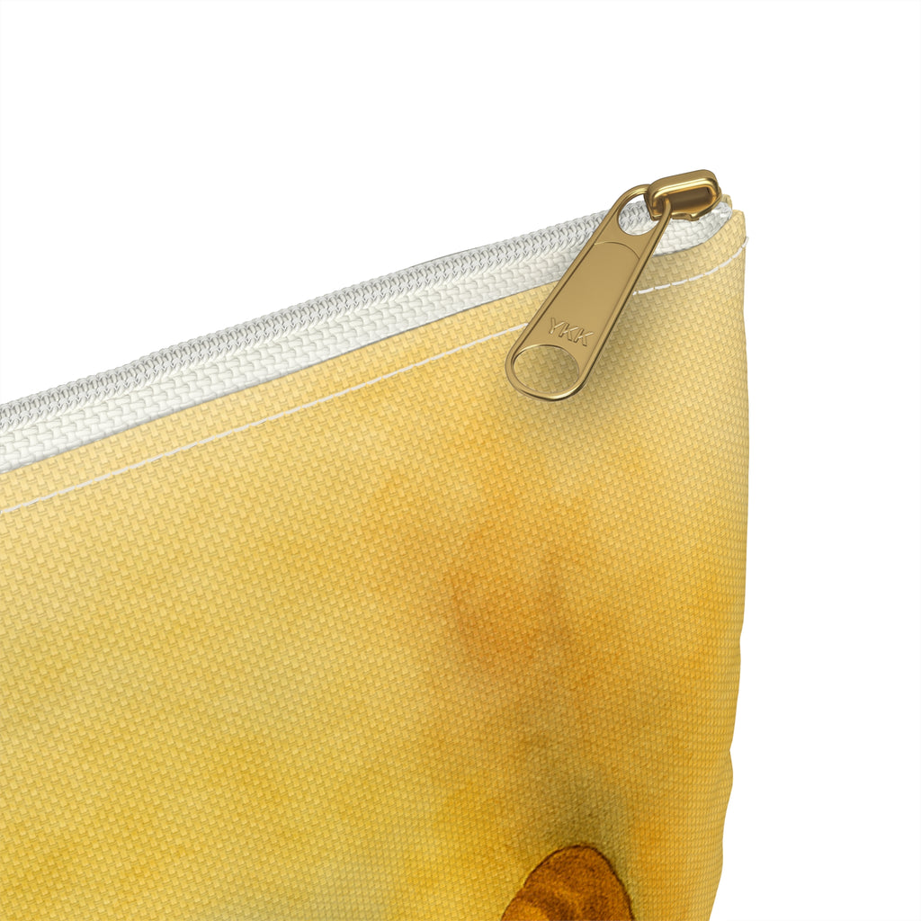 Menorah Accessory Pouch, Hanukkah Gift, Jewish Holiday Organizer, Zip Pouch, Festival of Lights Storage Bag