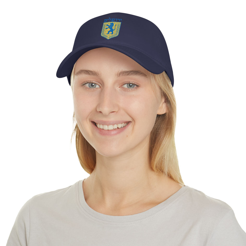 Stylish Low Profile Jerusalem Baseball Cap - Perfect Gift for Sports Fans, Casual Wear, Outdoor Adventures, Travel, Summer Outings