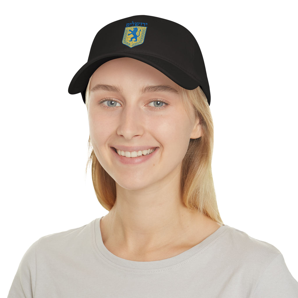 Stylish Low Profile Jerusalem Baseball Cap - Perfect Gift for Sports Fans, Casual Wear, Outdoor Adventures, Travel, Summer Outings