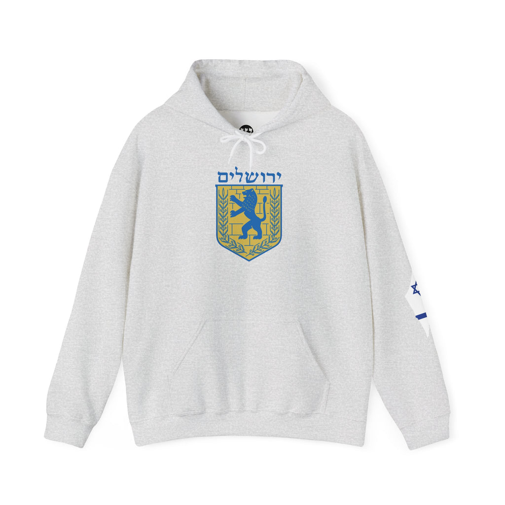Stylish Jerusalem Unisex Heavy Blend™ Hoodie, Cozy Gift for Fans, Ideal for Celebrations, Streetwear, Everyday Comfort, Unique Graphic Design