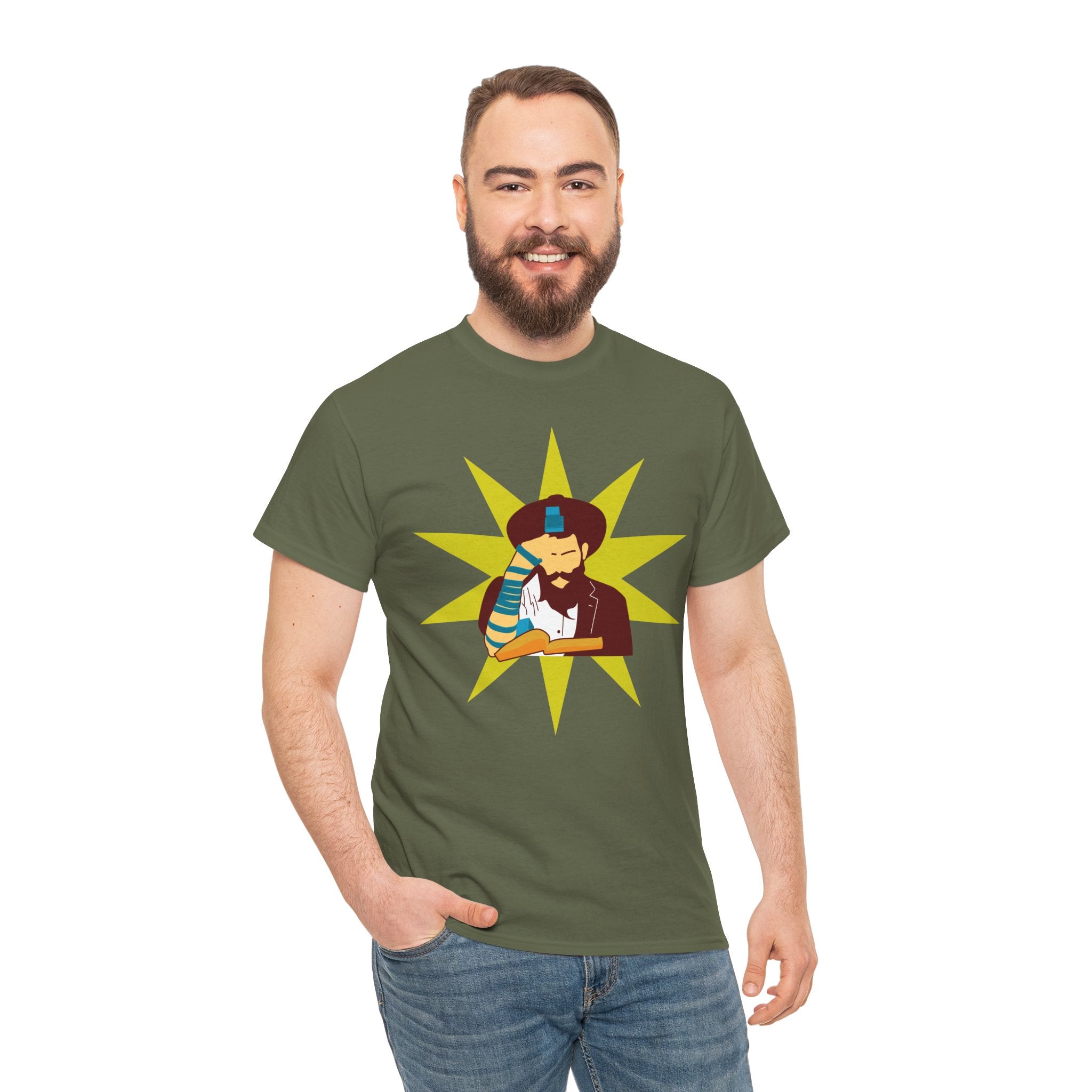 Artistic Rabbi Unisex Heavy Cotton Tee