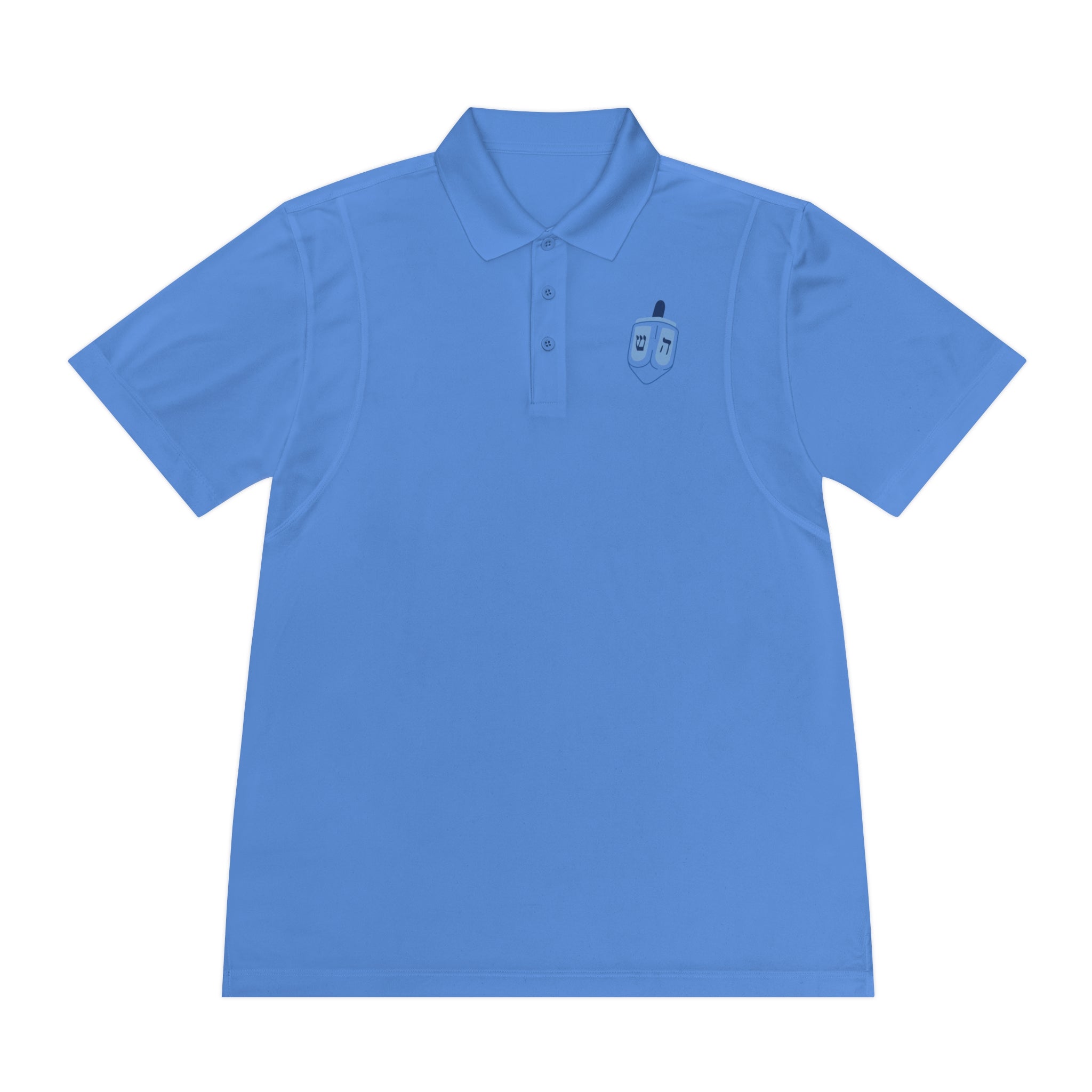 Men's Dreidel Sport Polo Shirt - Casual Comfort for Active Lifestyle, Perfect for Golf, Tennis, Father's Day, Birthday Gifts, Summer Style