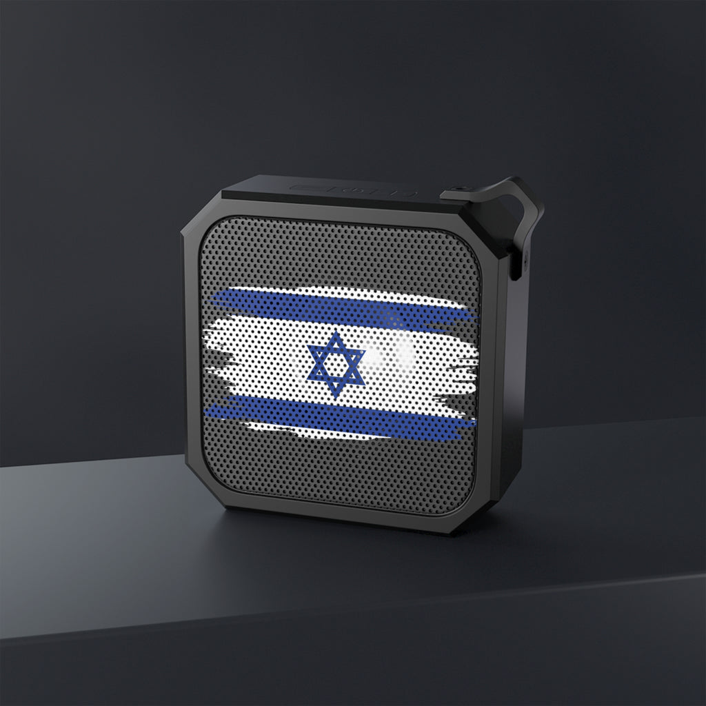 Israeli Flag Bluetooth Speaker, Outdoor Bluetooth Speaker, Waterproof Speaker, Portable Speaker, Bluetooth Audio, Gift for Travelers, Camping Speaker