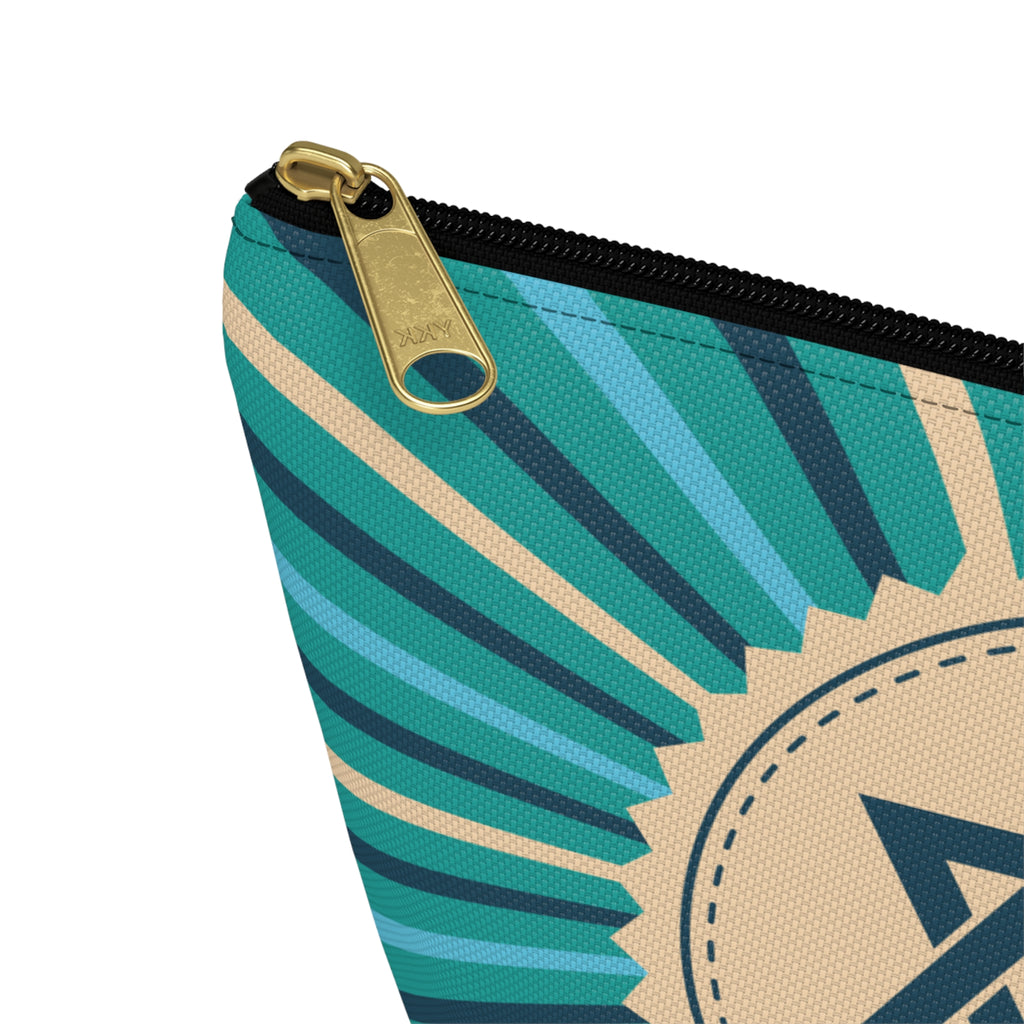 Star of David Jewelry Accessory Pouch, Stylish Travel Makeup Bag