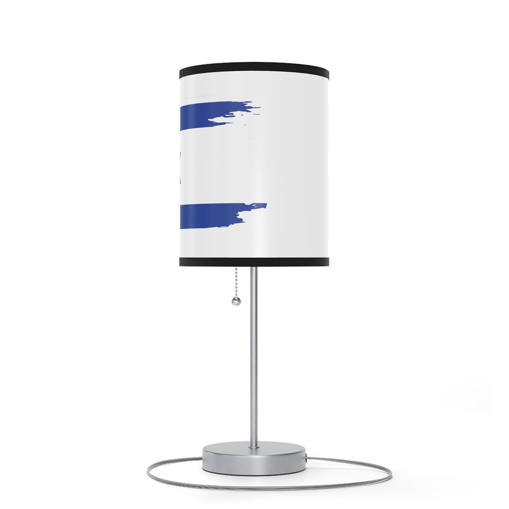 Israeli Flag Desk Lamp, Decorative Night Light, Home Office Decor, Unique Gift for Holidays, Modern Style Table Lamp
