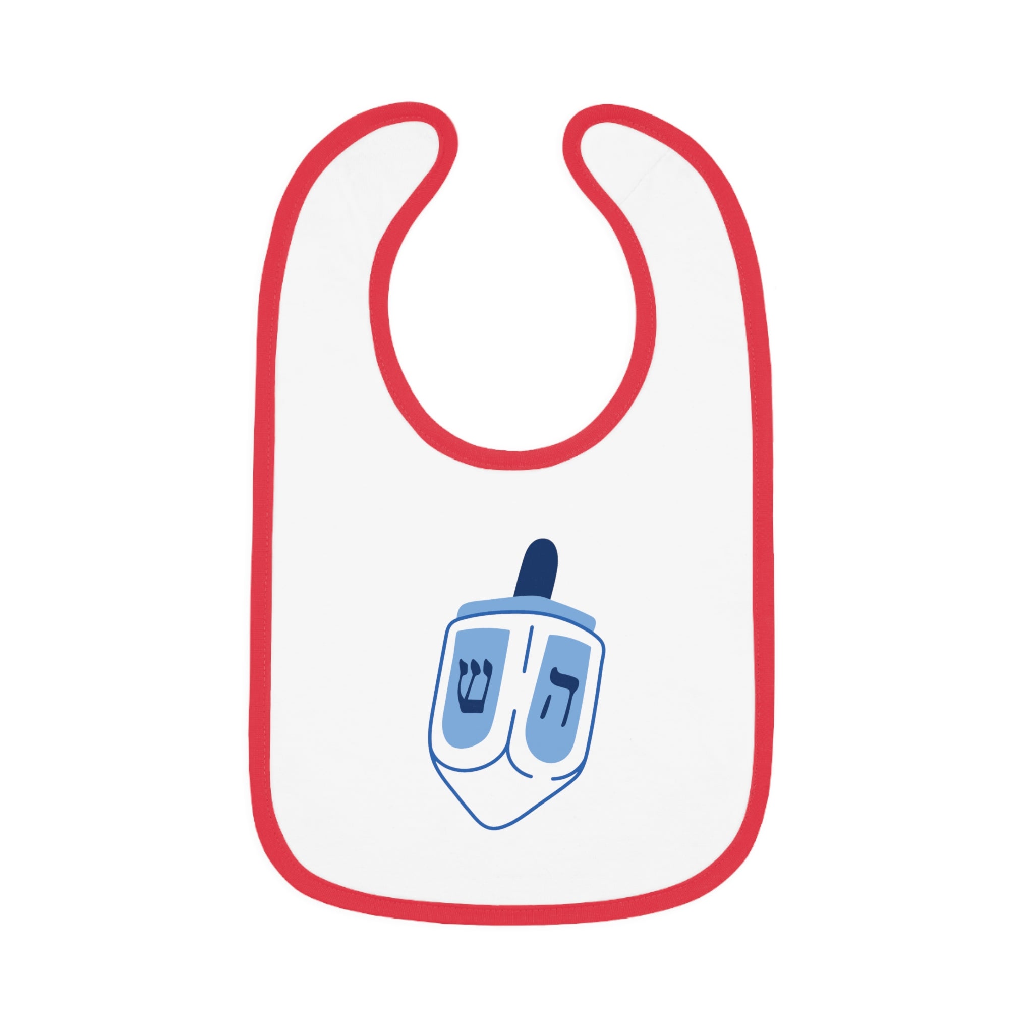 Baby Dreidel Bib, Cute Baby Bib, Hanukkah Gift, Holiday Accessories, Baby Shower Gift, Infant Feeding