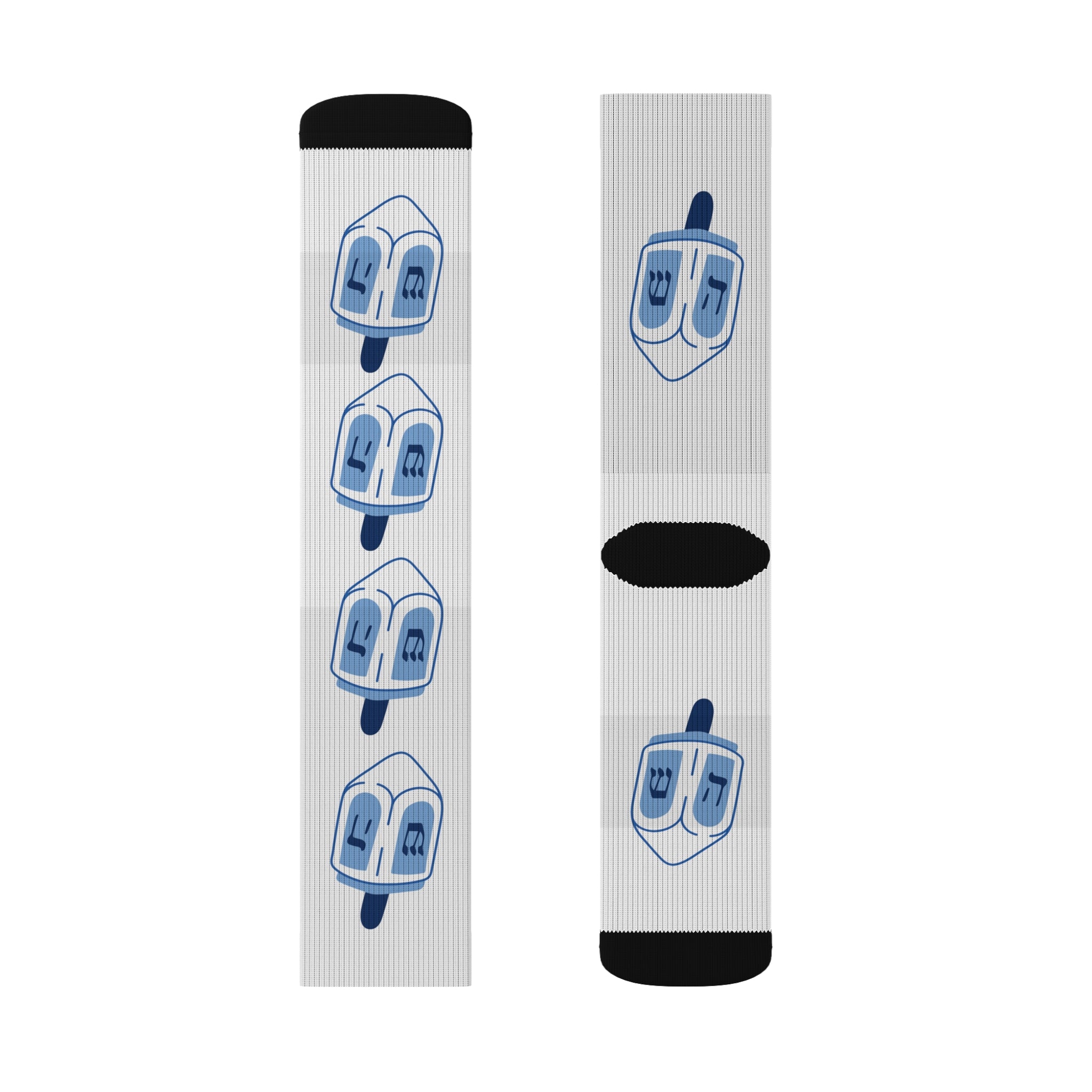 Custom Hanukkah Socks, Festive Holiday Gifts, Celebration Apparel, Unique Sock Gifts, Winter Celebration Socks