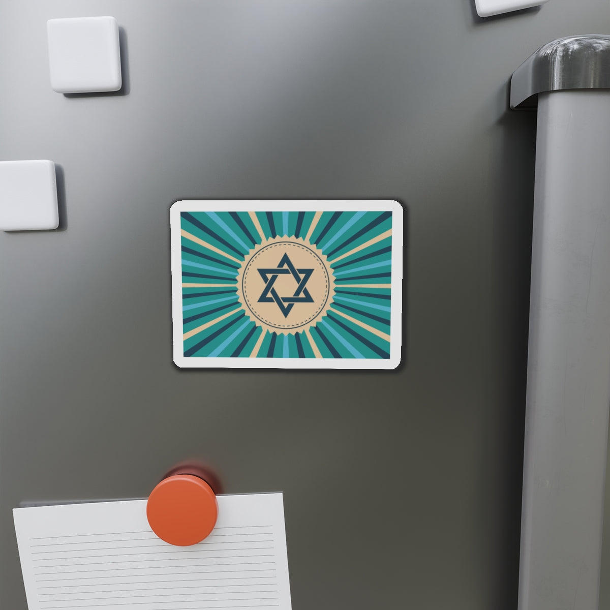 Jewish Star Die-Cut Magnets | Stylish Home Decor, Fridge Art