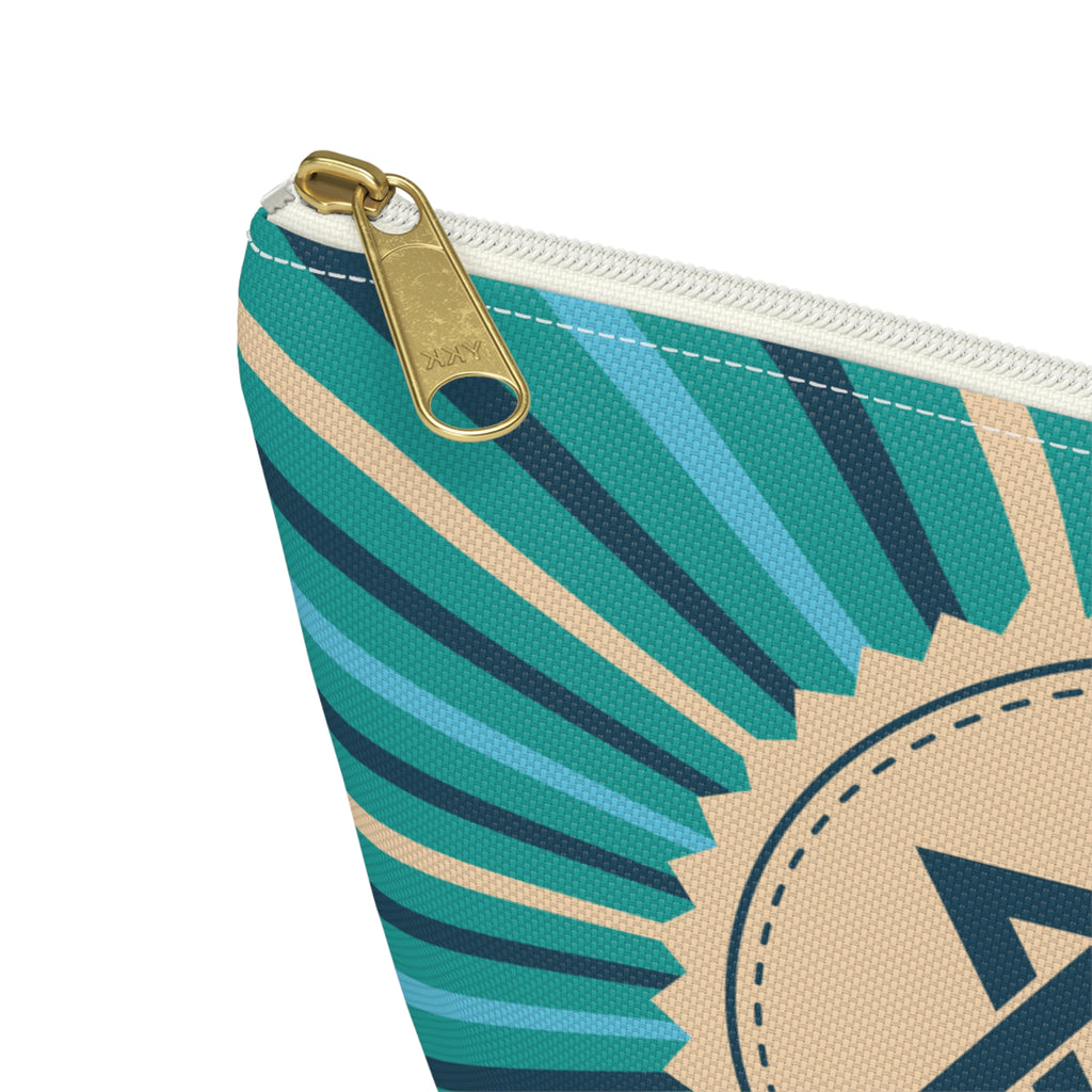 Star of David Jewelry Accessory Pouch, Stylish Travel Makeup Bag