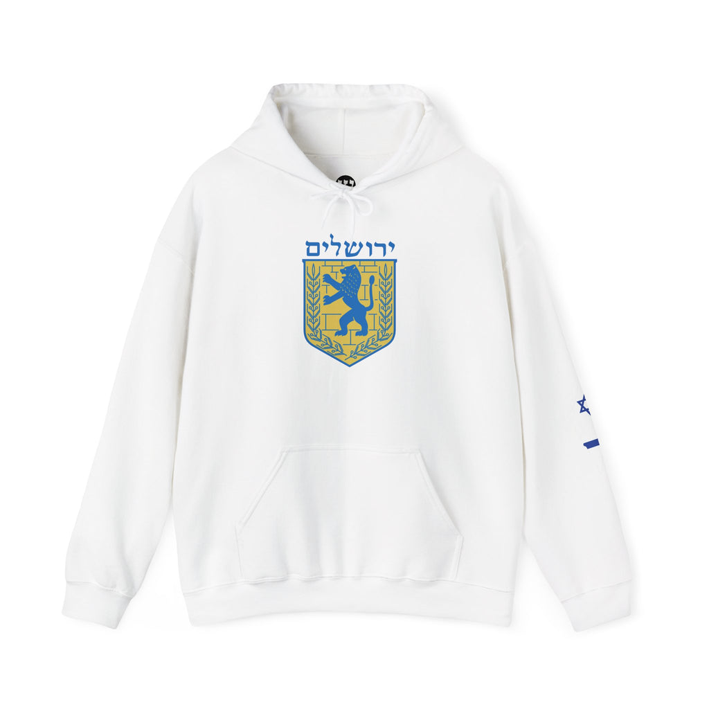 Stylish Jerusalem Unisex Heavy Blend™ Hoodie, Cozy Gift for Fans, Ideal for Celebrations, Streetwear, Everyday Comfort, Unique Graphic Design