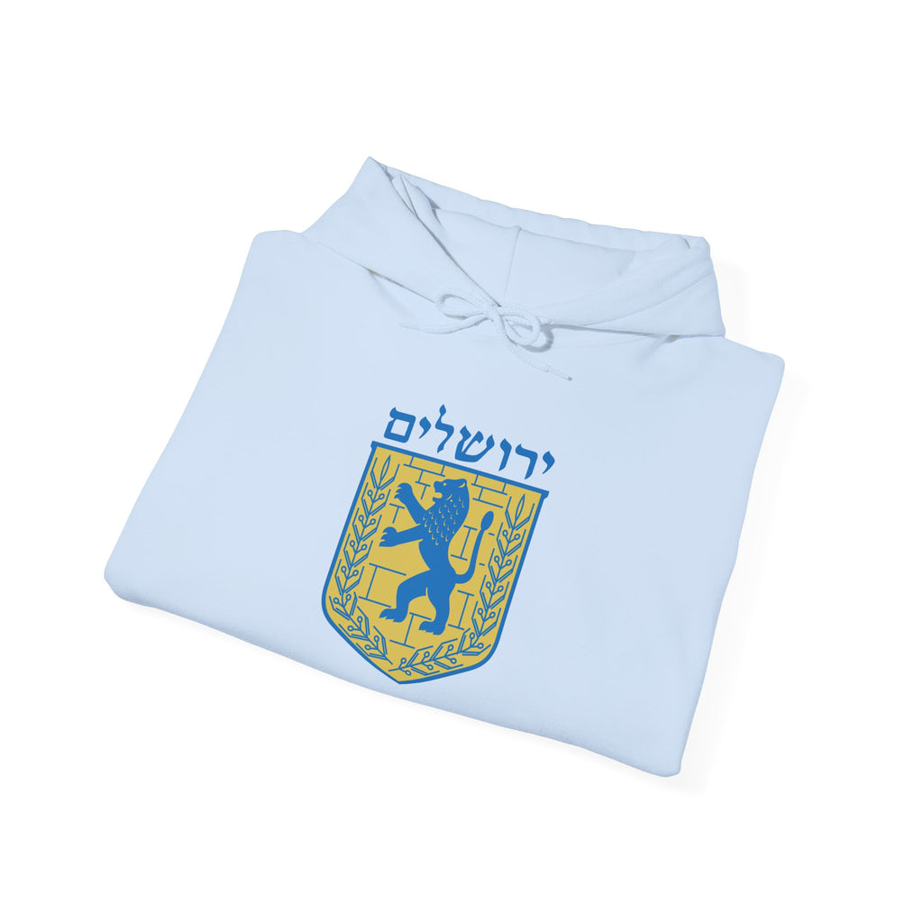 Stylish Jerusalem Unisex Heavy Blend™ Hoodie, Cozy Gift for Fans, Ideal for Celebrations, Streetwear, Everyday Comfort, Unique Graphic Design
