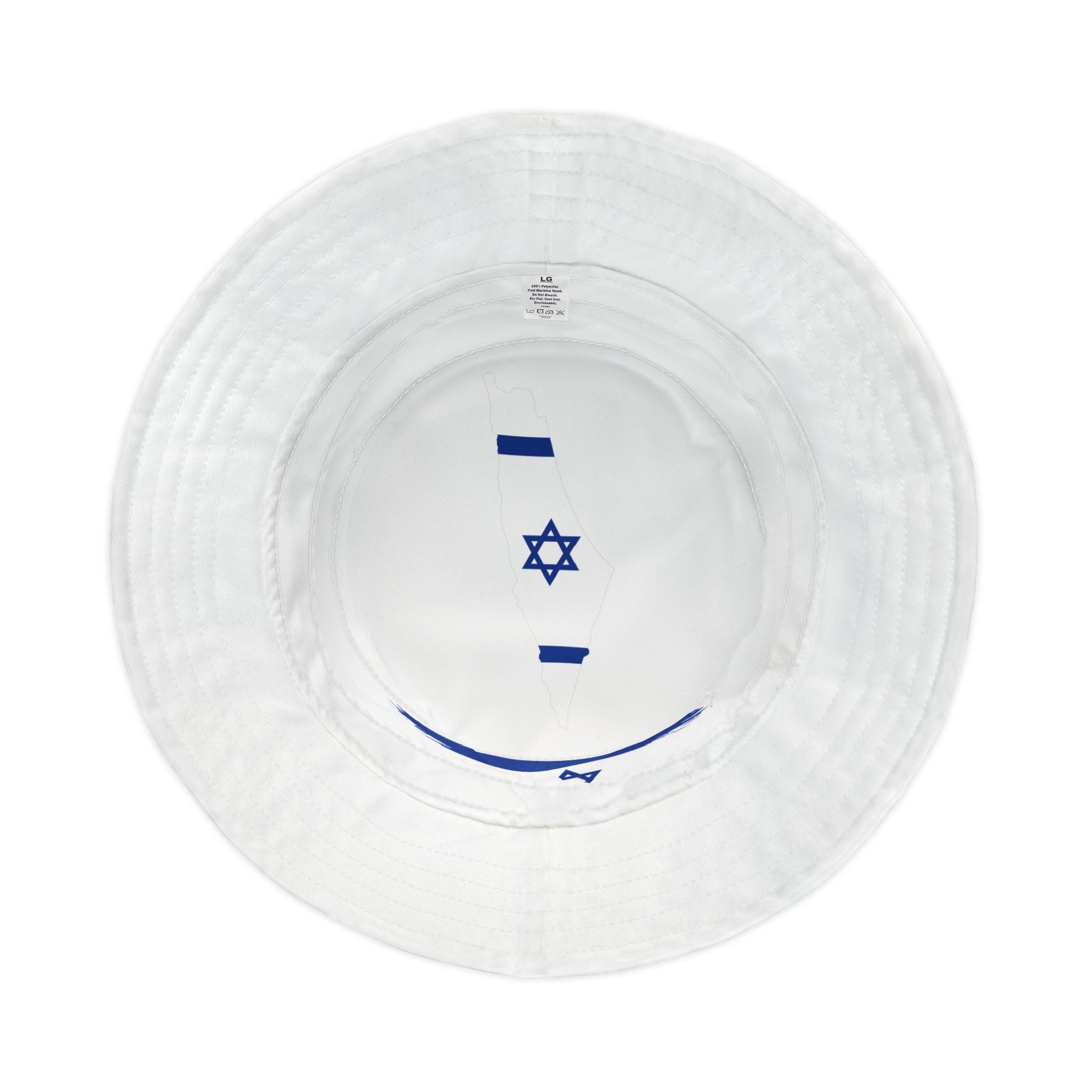 Israel Flag Bucket Hat, Stylish Summer Hat, AOP Design, Perfect Gift for Travelers, Beach Wear, Festivals, Outdoor Activities