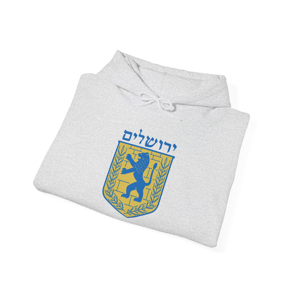 Stylish Jerusalem Unisex Heavy Blend™ Hoodie, Cozy Gift for Fans, Ideal for Celebrations, Streetwear, Everyday Comfort, Unique Graphic Design