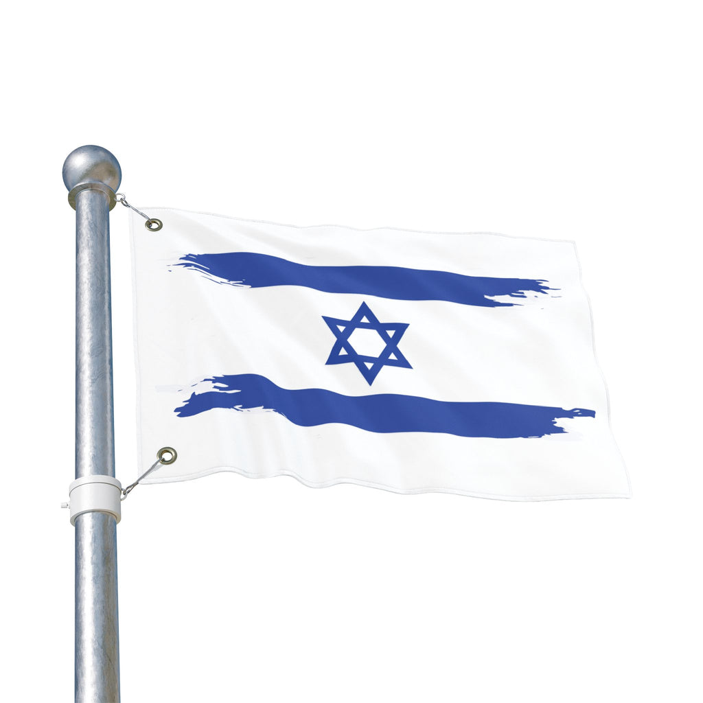 Israeli Double-Sided Flag, Outdoor Decor, Patriotic Banner, Holiday Flag, Garden Decoration