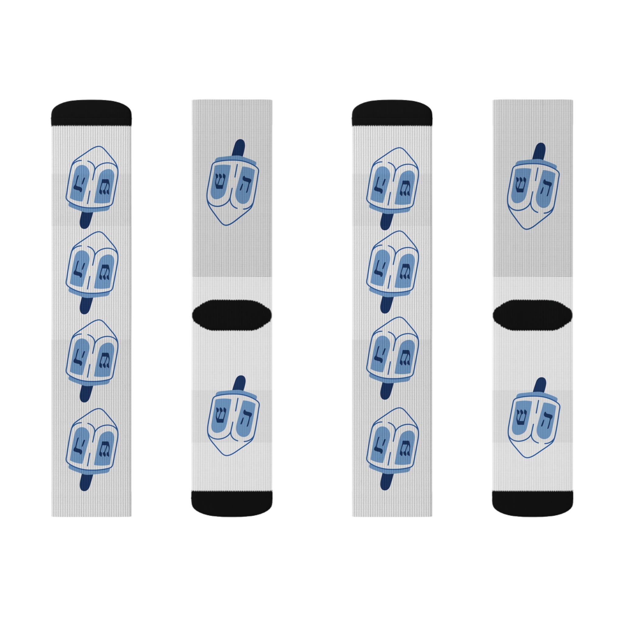 Custom Hanukkah Socks, Festive Holiday Gifts, Celebration Apparel, Unique Sock Gifts, Winter Celebration Socks