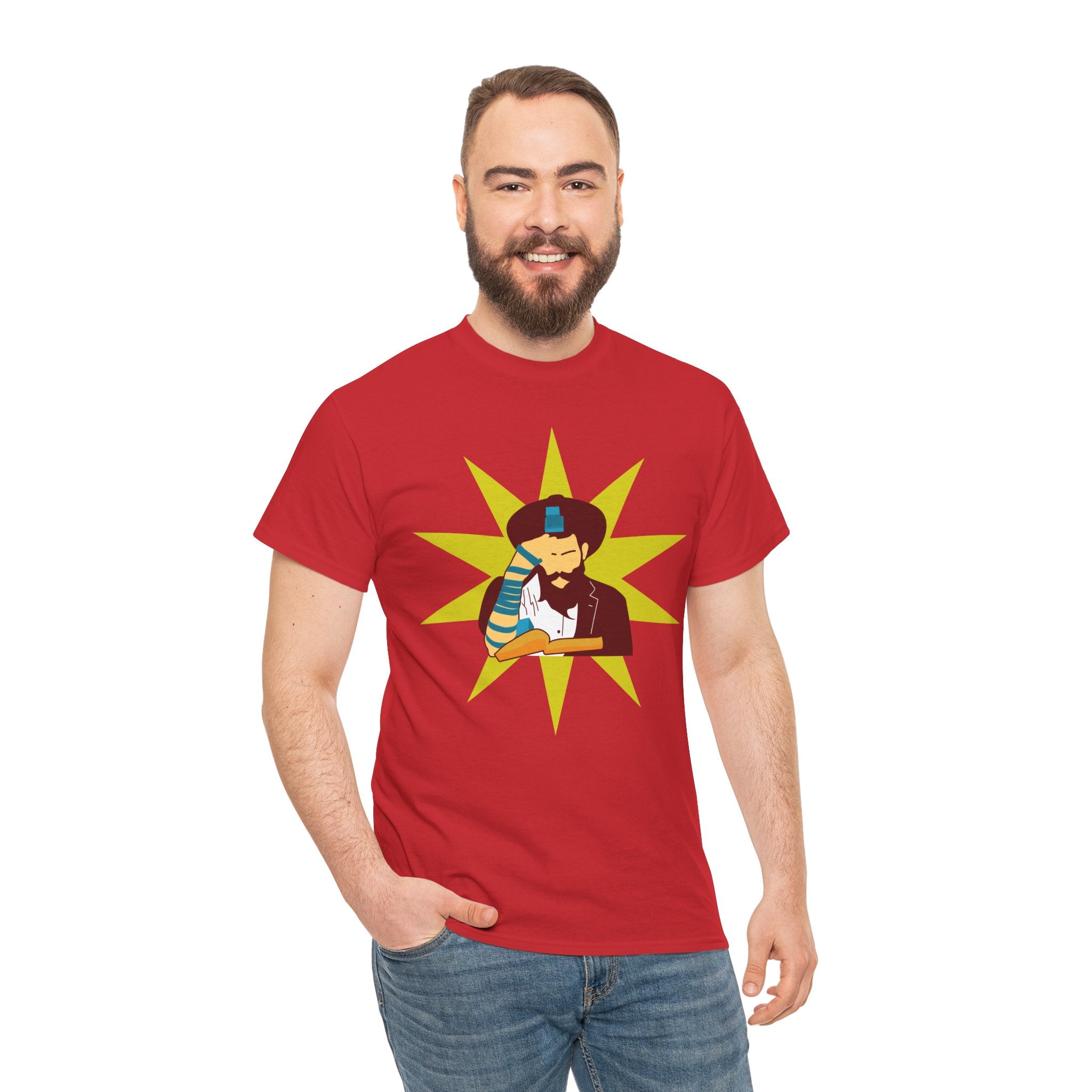 Artistic Rabbi Unisex Heavy Cotton Tee