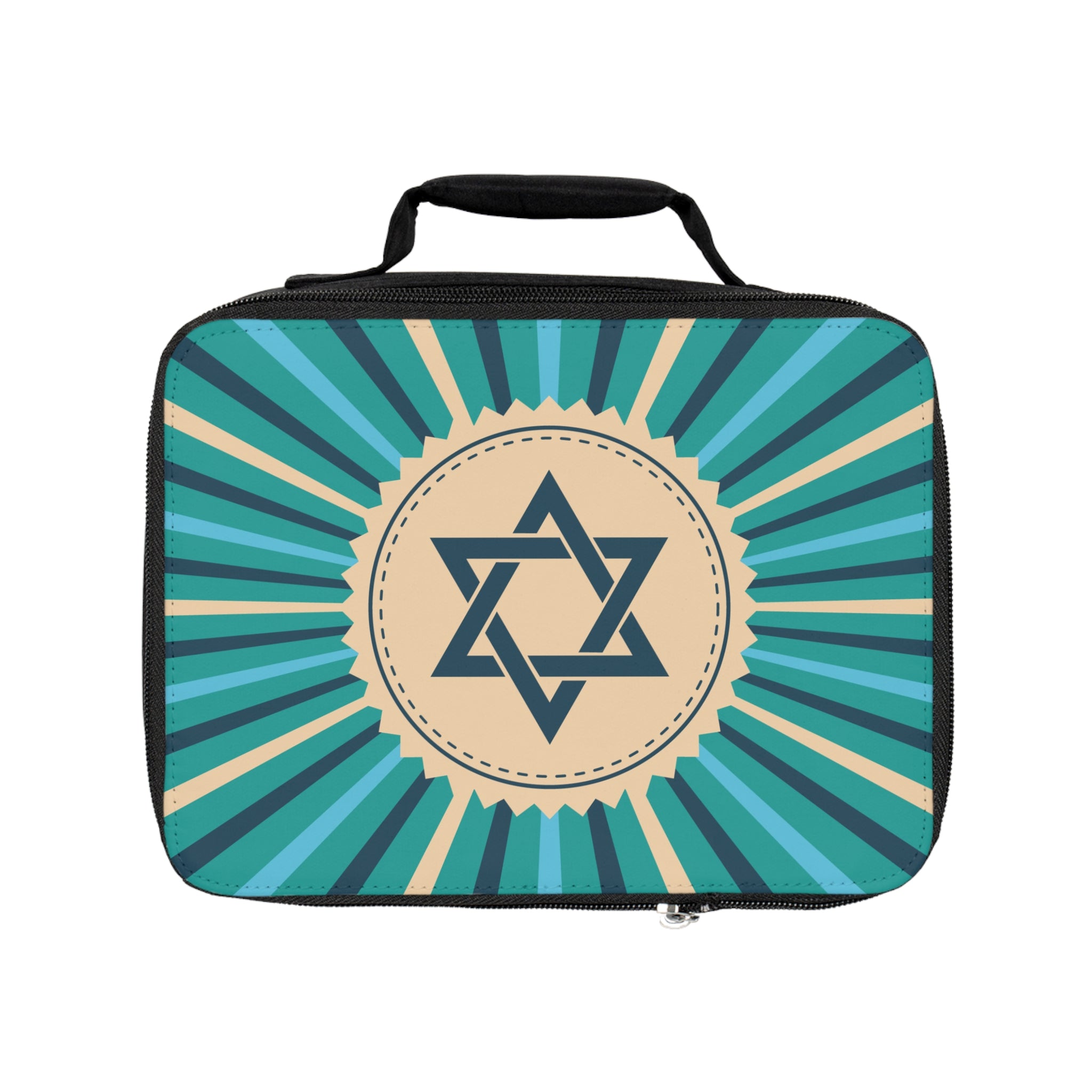 Nostalgic Star of David Lunch Bag | Holiday Gift for Jewish Families, Kosher Meal Carrier, Eco-Friendly School Bag