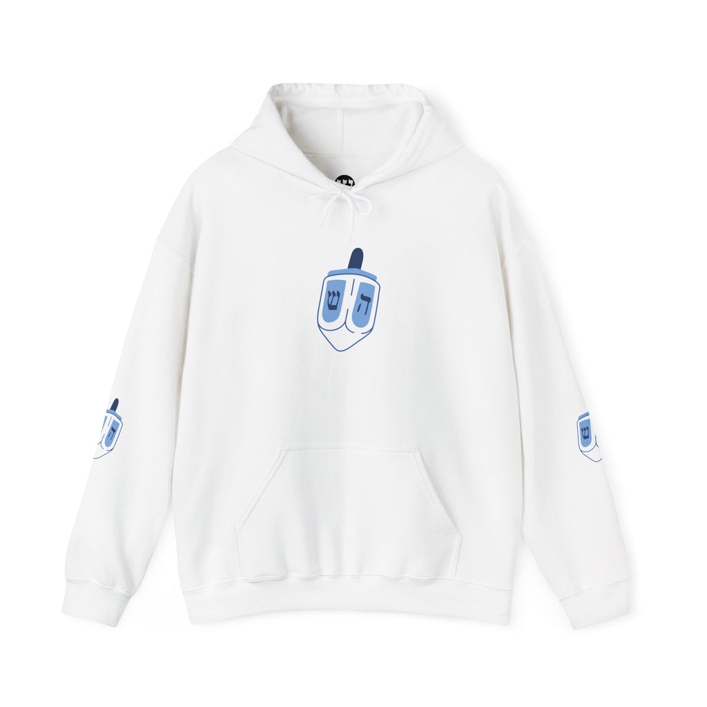 Hanukkah Dreidel Hooded Sweatshirt, Unisex Holiday Apparel, Festive Spinning Top Hoodie, Cozy Gift for Men and Women, Winter [...]