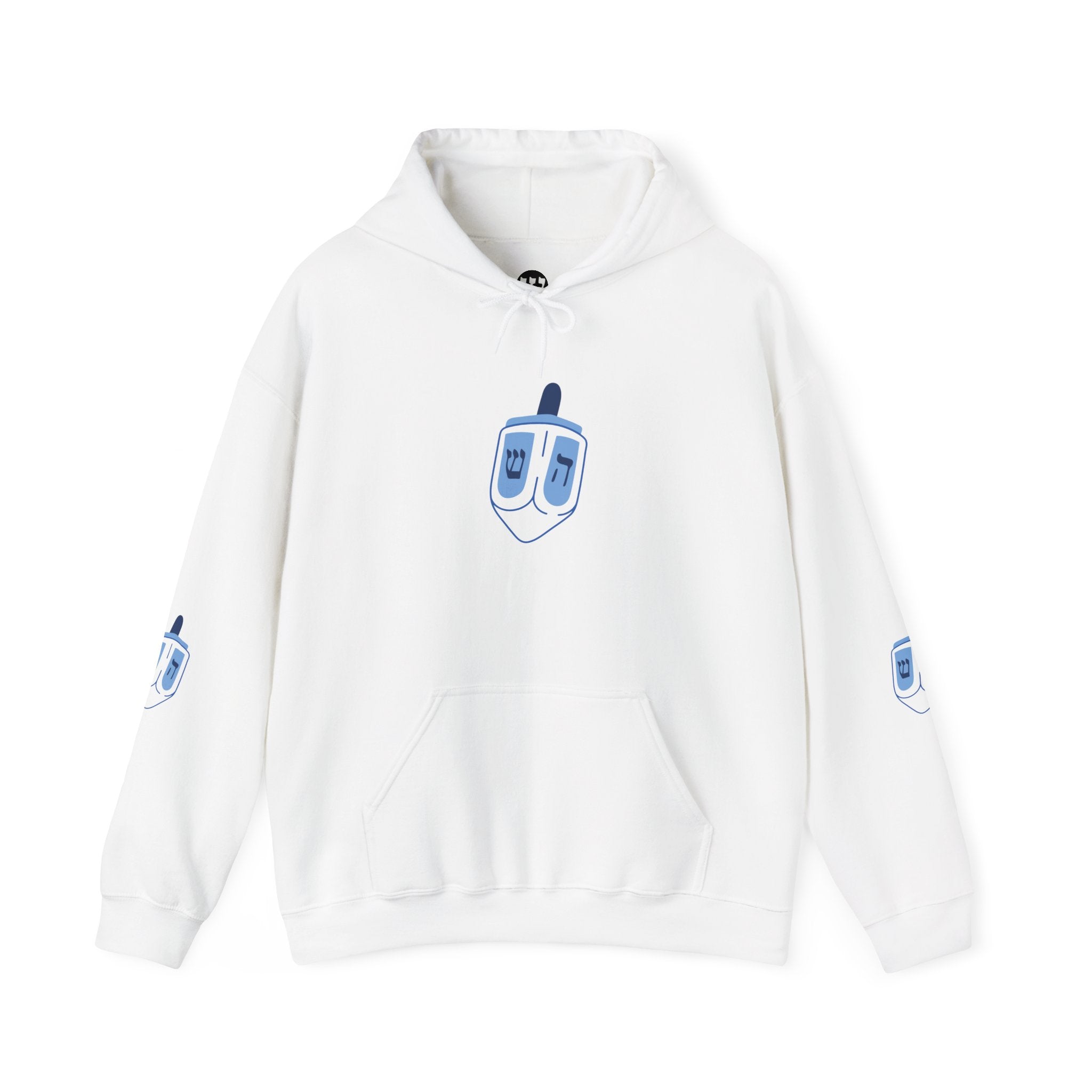 Hanukkah Dreidel Hooded Sweatshirt, Unisex Holiday Apparel, Festive Spinning Top Hoodie, Cozy Gift for Men and Women, Winter [...]