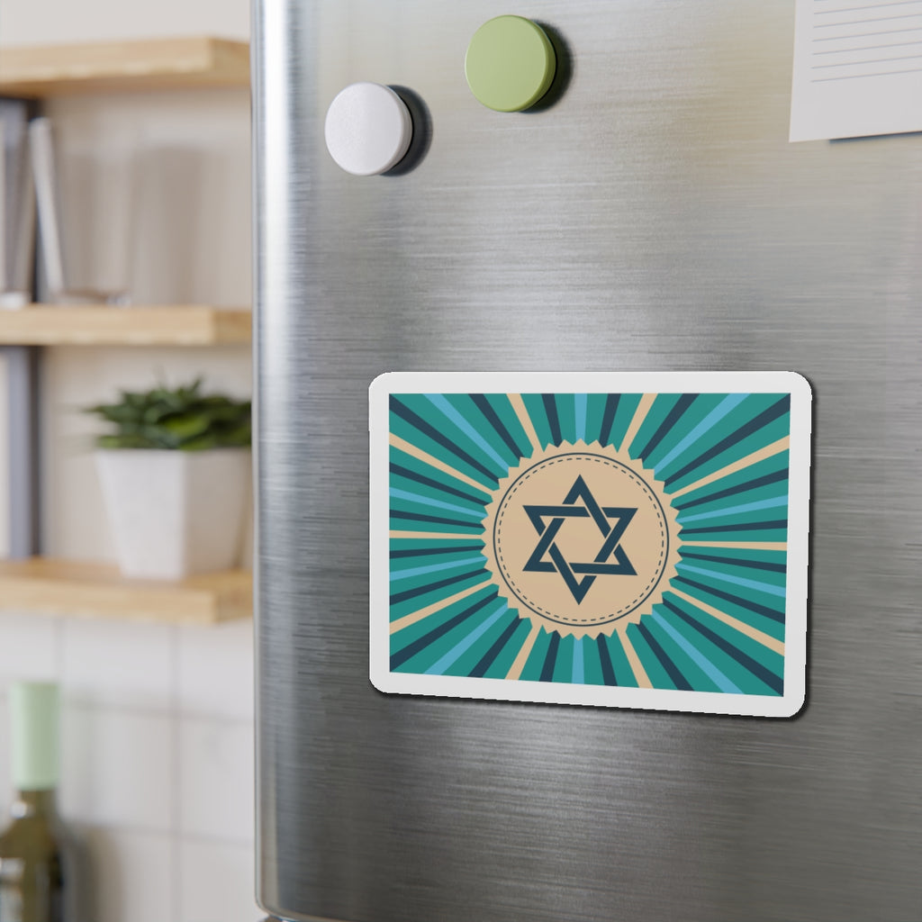 Jewish Star Die-Cut Magnets | Stylish Home Decor, Fridge Art