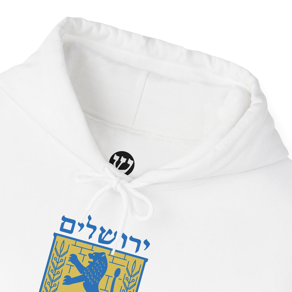 Stylish Jerusalem Unisex Heavy Blend™ Hoodie, Cozy Gift for Fans, Ideal for Celebrations, Streetwear, Everyday Comfort, Unique Graphic Design