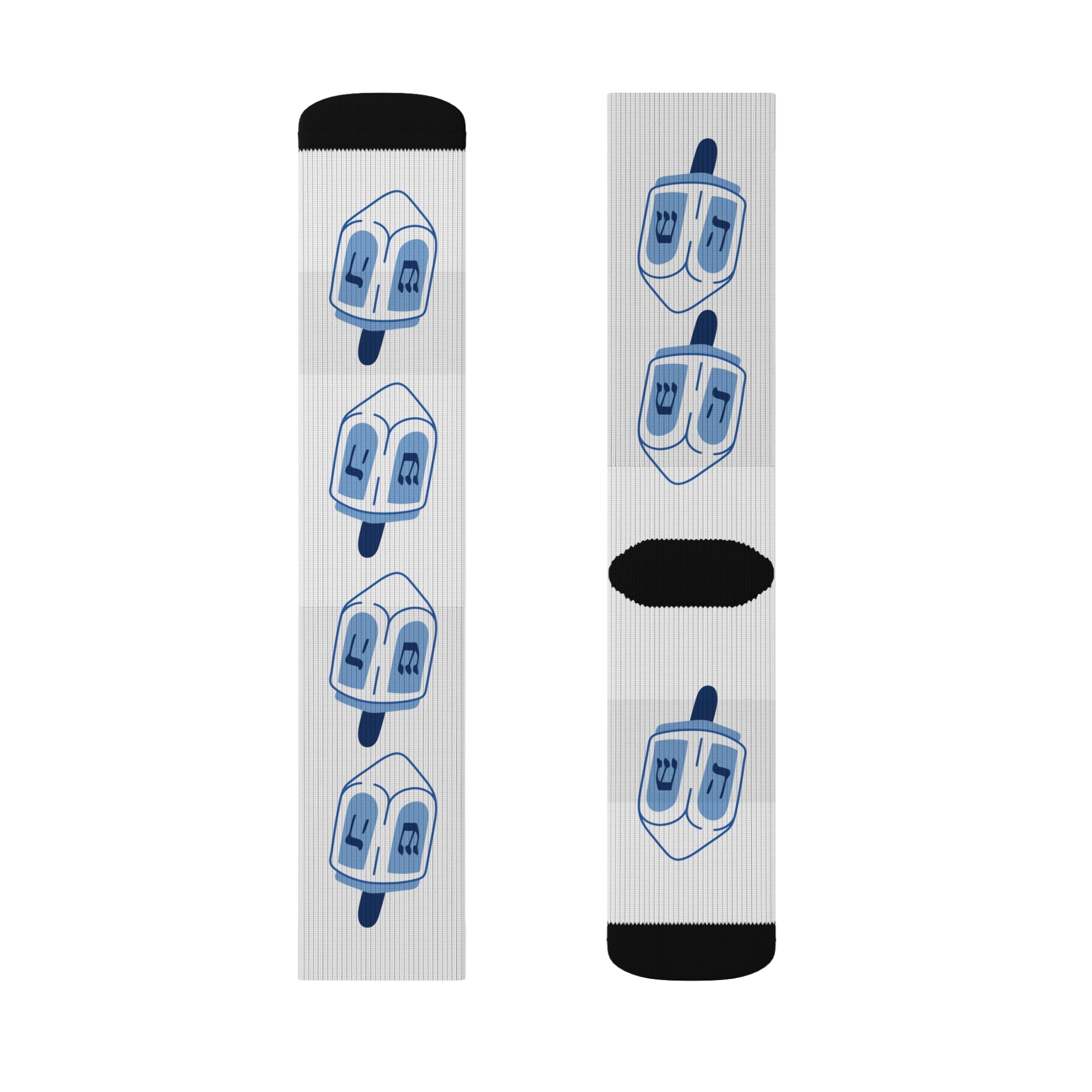 Custom Hanukkah Socks, Festive Holiday Gifts, Celebration Apparel, Unique Sock Gifts, Winter Celebration Socks