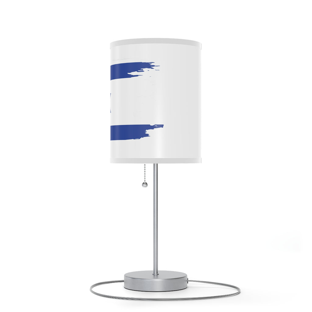 Israeli Flag Desk Lamp, Decorative Night Light, Home Office Decor, Unique Gift for Holidays, Modern Style Table Lamp