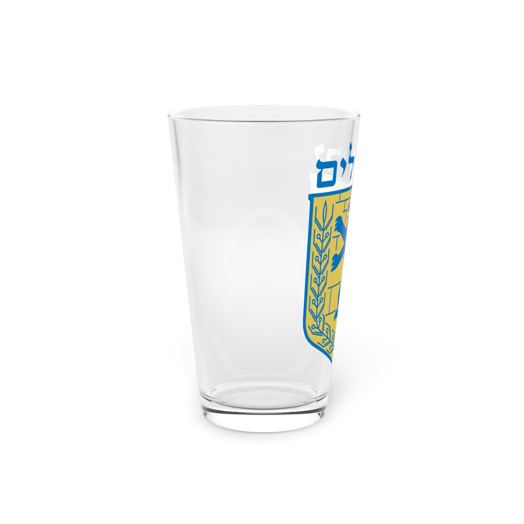 Jerusalem Pint Glass, 16oz