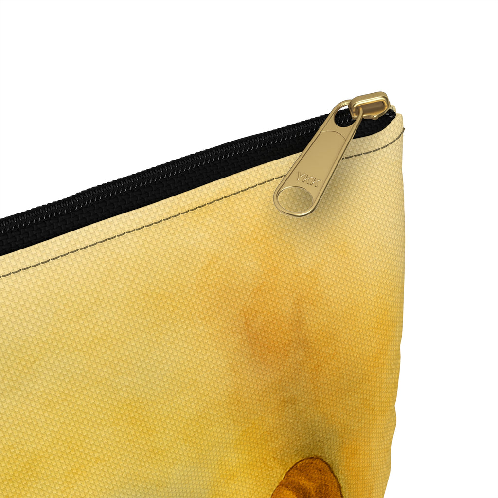 Menorah Accessory Pouch, Hanukkah Gift, Jewish Holiday Organizer, Zip Pouch, Festival of Lights Storage Bag