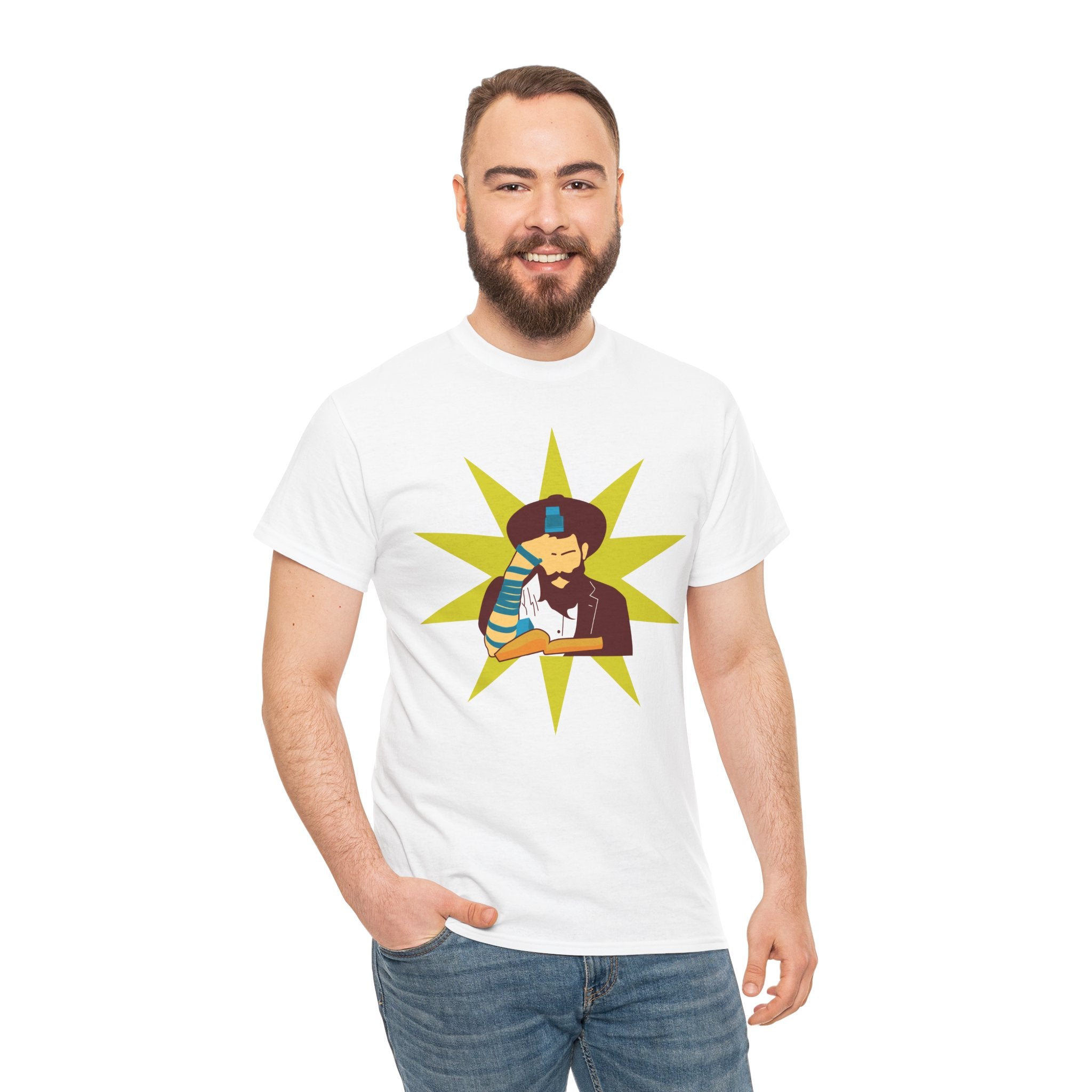 Artistic Rabbi Unisex Heavy Cotton Tee