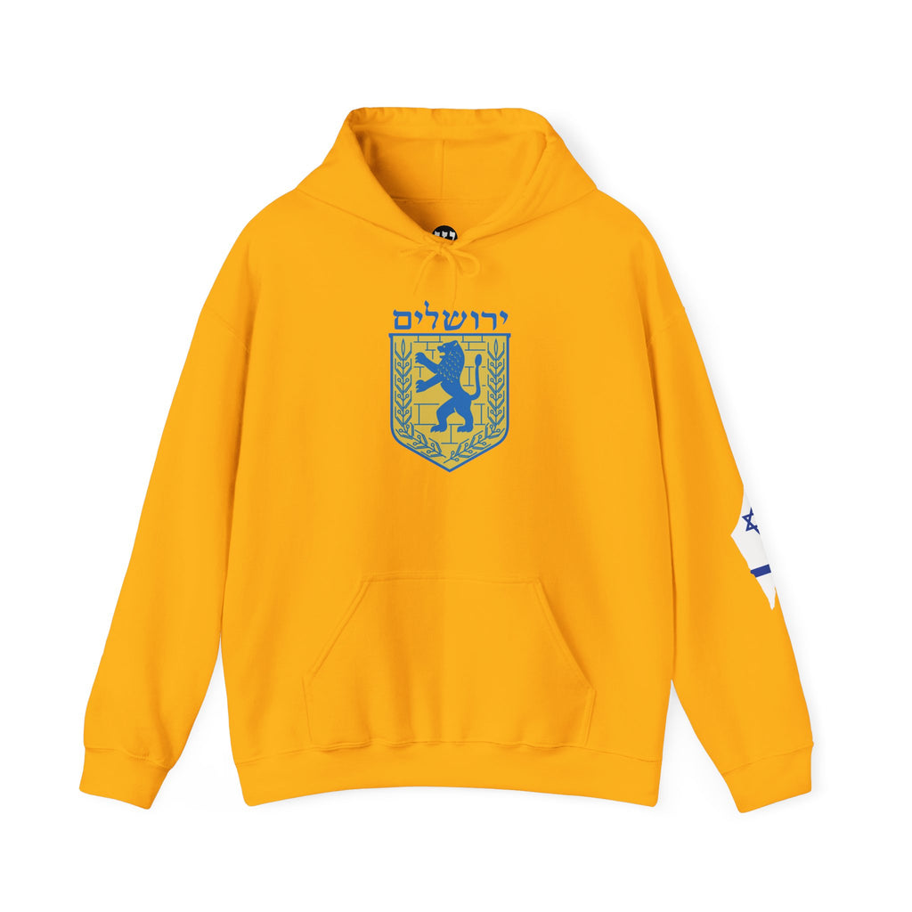 Stylish Jerusalem Unisex Heavy Blend™ Hoodie, Cozy Gift for Fans, Ideal for Celebrations, Streetwear, Everyday Comfort, Unique Graphic Design
