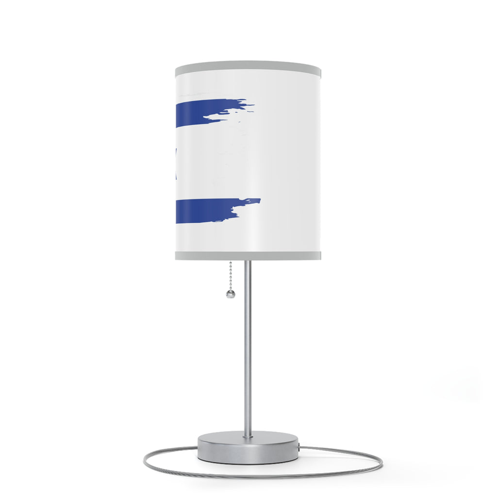 Israeli Flag Desk Lamp, Decorative Night Light, Home Office Decor, Unique Gift for Holidays, Modern Style Table Lamp