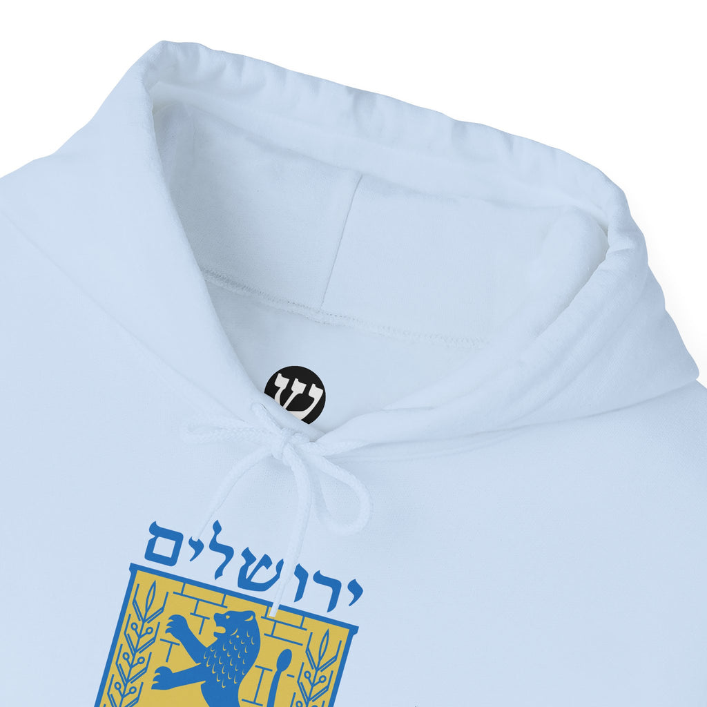 Stylish Jerusalem Unisex Heavy Blend™ Hoodie, Cozy Gift for Fans, Ideal for Celebrations, Streetwear, Everyday Comfort, Unique Graphic Design