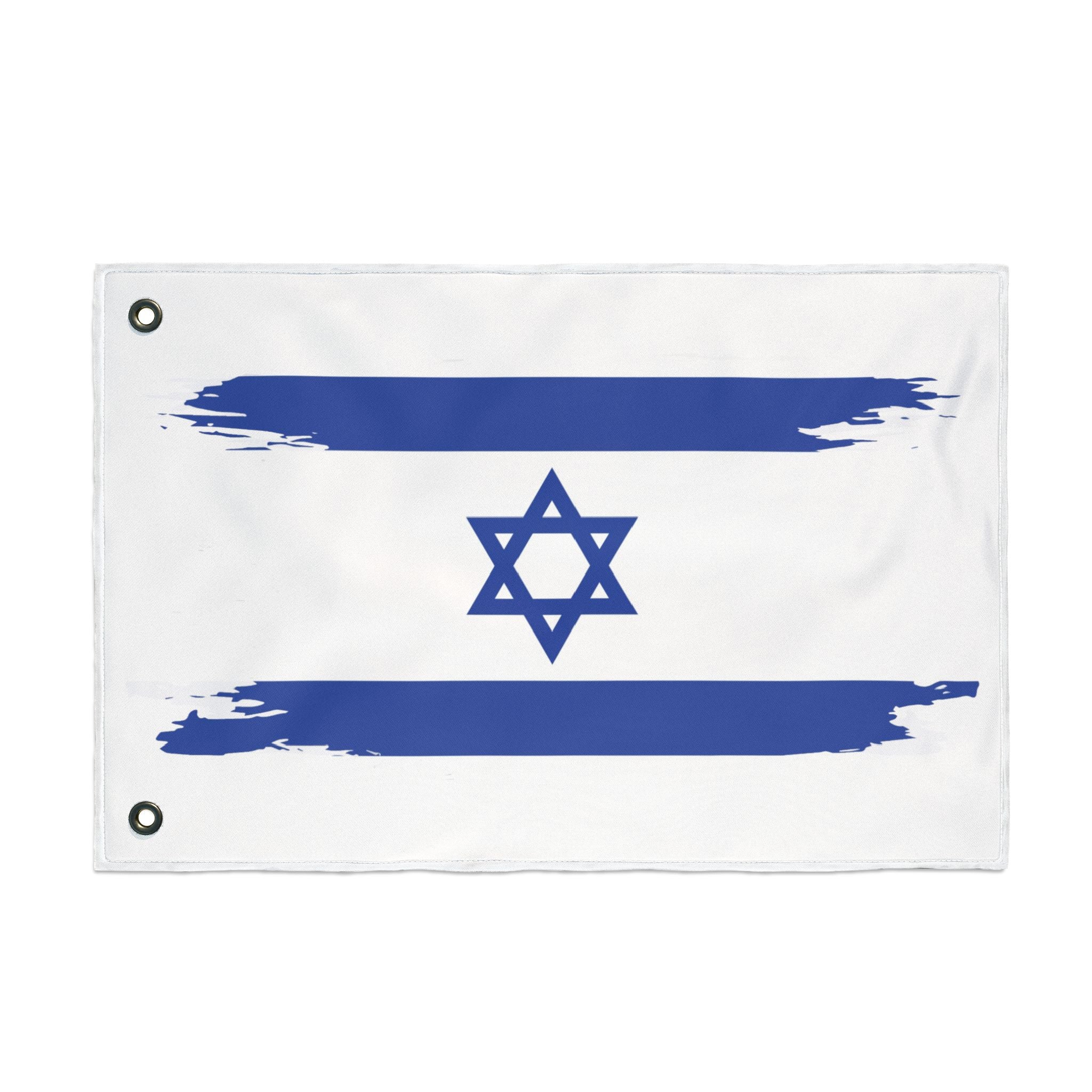 Israeli Double-Sided Flag, Outdoor Decor, Patriotic Banner, Holiday Flag, Garden Decoration