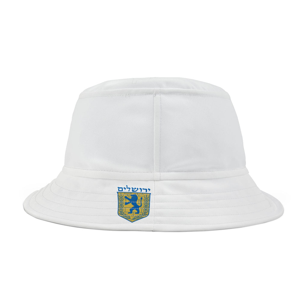 Israel Flag Bucket Hat, Stylish Summer Hat, AOP Design, Perfect Gift for Travelers, Beach Wear, Festivals, Outdoor Activities