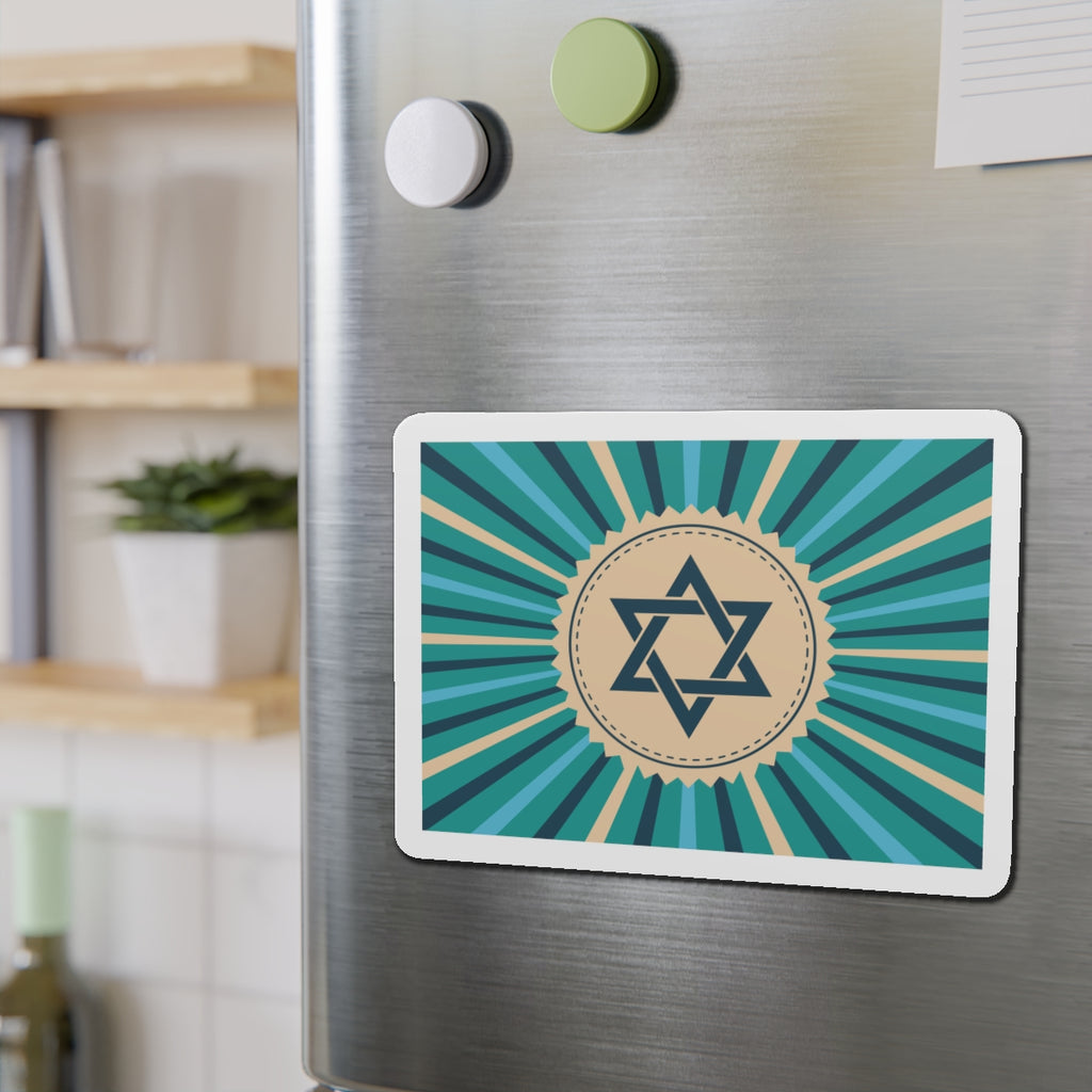 Jewish Star Die-Cut Magnets | Stylish Home Decor, Fridge Art