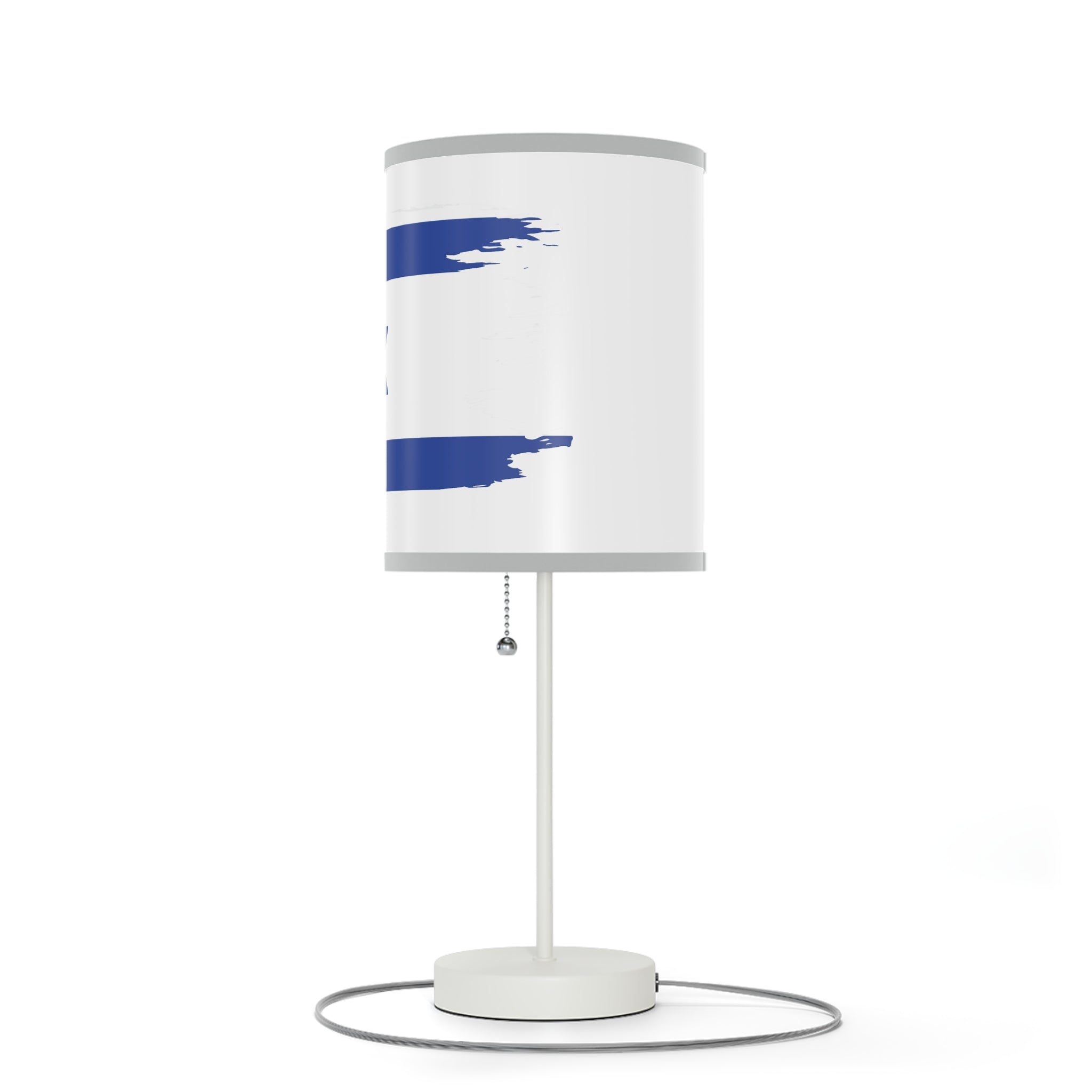 Israeli Flag Desk Lamp, Decorative Night Light, Home Office Decor, Unique Gift for Holidays, Modern Style Table Lamp