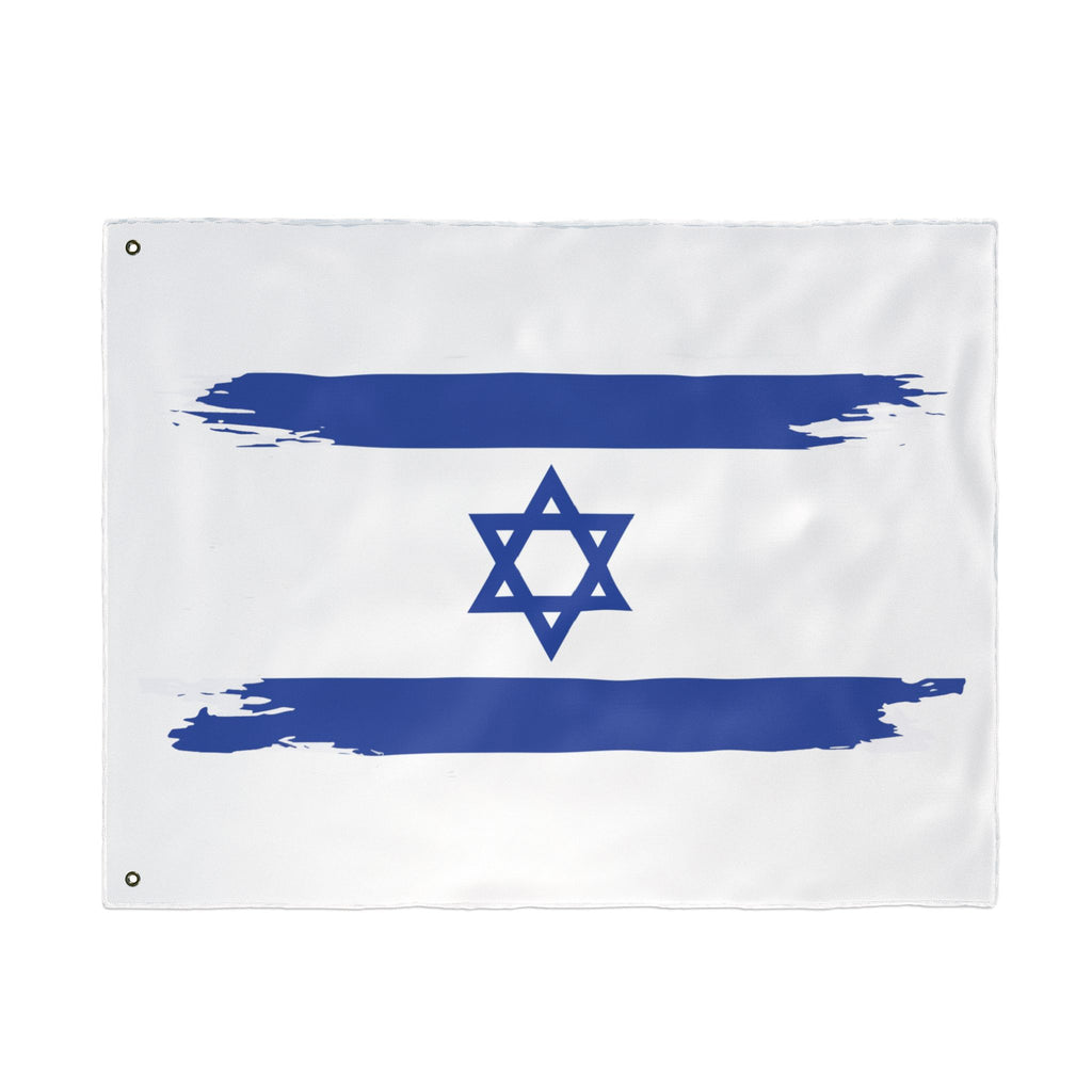 Israeli Double-Sided Flag, Outdoor Decor, Patriotic Banner, Holiday Flag, Garden Decoration