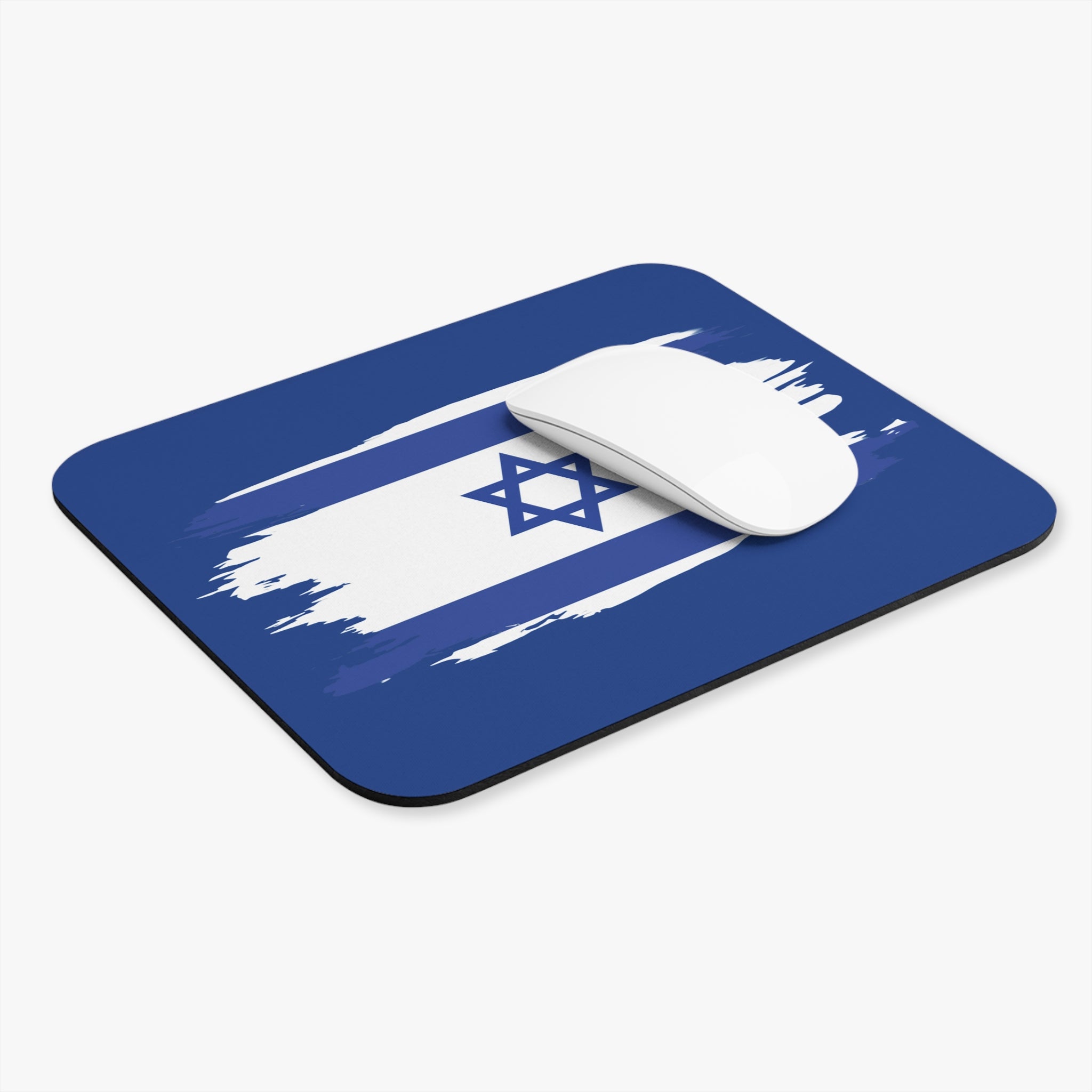 Israel Flag Mouse Pad, Desk Accessory for Students, Home Office Decor, Jewish Gifts, National Holidays